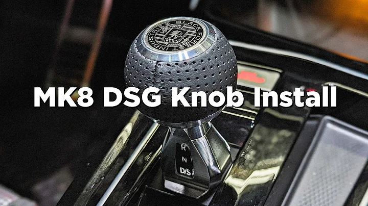 Mk8 DSG Shift Knob Install Instructions