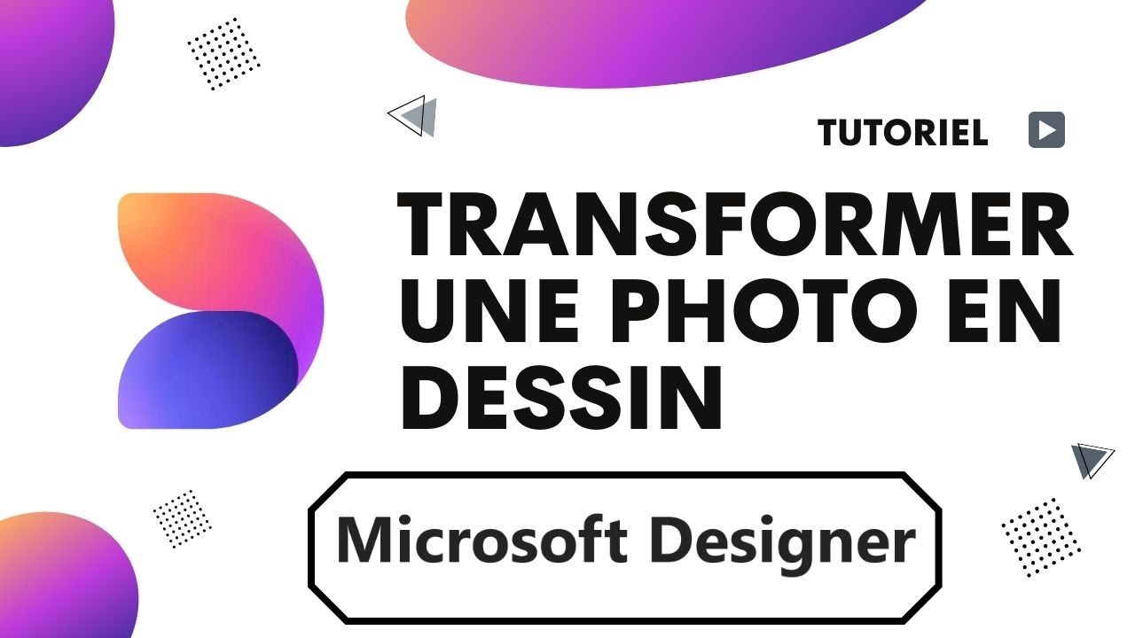 Comment transformer une photo en dessin sur Microsoft Designer - YouTube