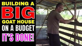 HOW TO Build a Goat House on a budget | PART 4 screenshot 4