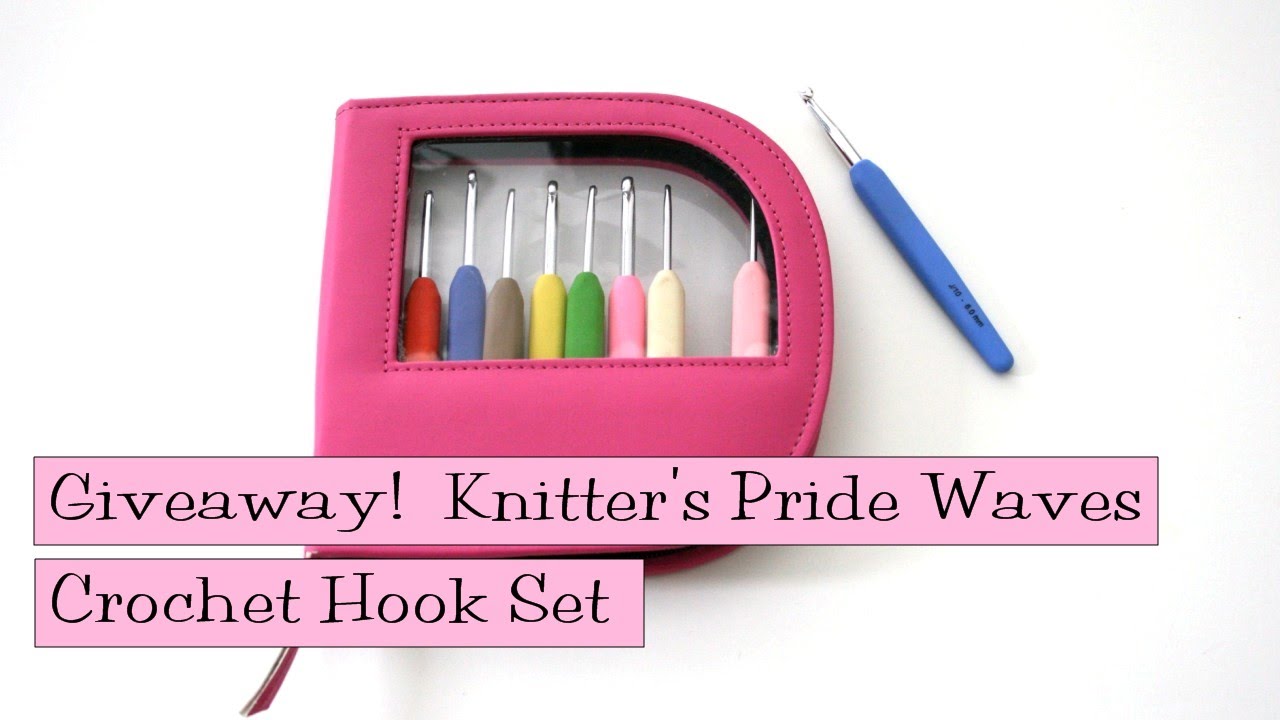 Knitters Pride WAVES Soft Grip Crochet Hook Set at