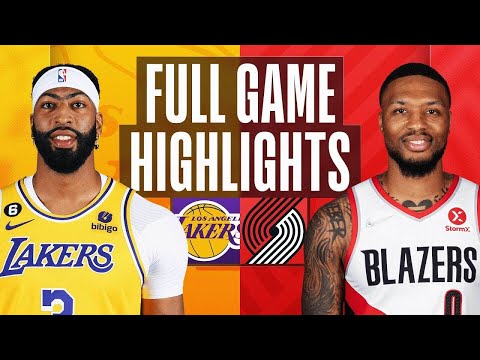 Los Angeles Lakers vs. Portland Trail Blazers Full Game Highlights | Feb 13 | 2023 NBA Season