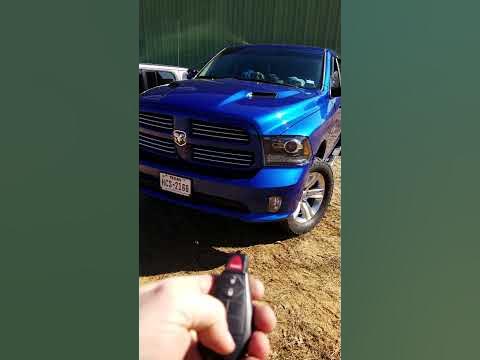 Add on remote start 2014 Ram 1500 - YouTube
