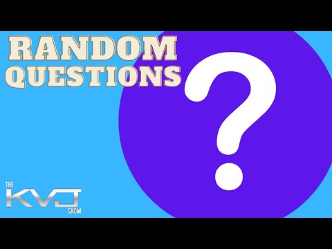 Random Questions 8-09-2022