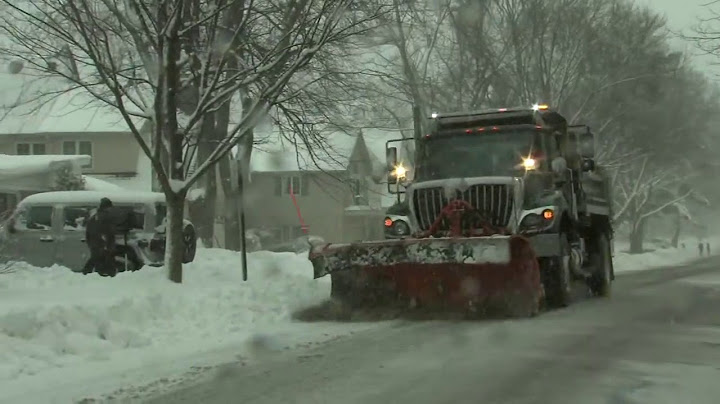Weekend snowstorm adds up to biggest in over 5 years