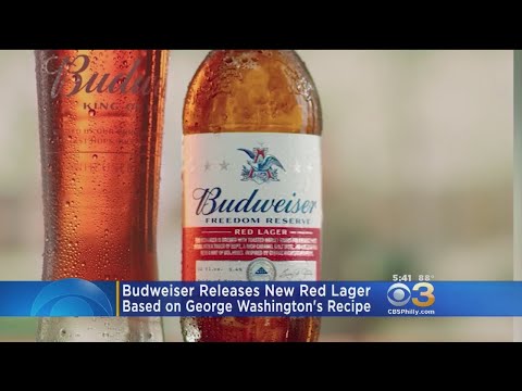 Video: Het Nieuwe Bierrecept Van Budweiser Is Geschreven Door George Washington