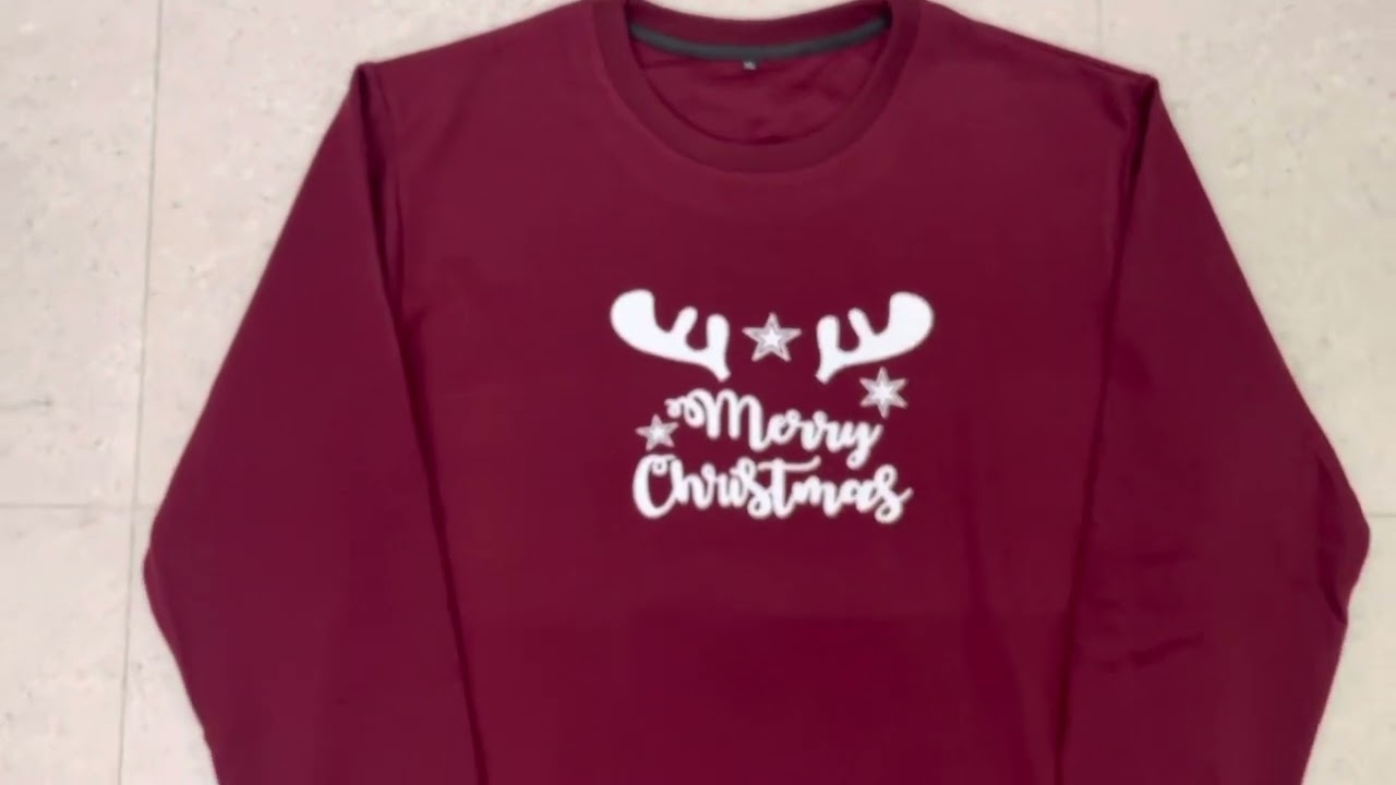 Merry Christmas Red Sweatshirts | For orders & Inquiries, message us on Instagram -  @almingo.in