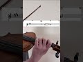 Beethoven Moonlight Sonata Violin Tutorial #violin