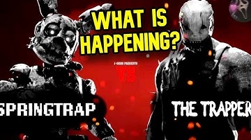 This DBD X FNaF Animation Has SpringTrap FIGHTING TRAPPER???