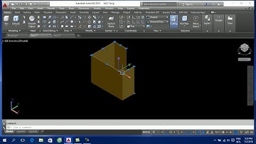 Dạy vẽ AutoCAD 3D cơ bản - bài 3 thực hành vẽ AutoCAD 3D cái bàn tiếp tân