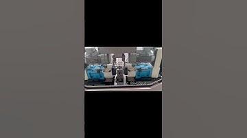 CNC double head chamfering machine for nylon pipes