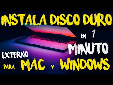 Video: ¿El disco duro externo es compatible con Mac?