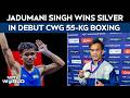 CWG 2026 | 'I'll Return Stronger': Jadumani Singh After Winning CWG Silver In 55-kg Boxing