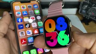 Cómo conecto con mi celular el #smartwatch W9 ultra serie 9 (IOS)