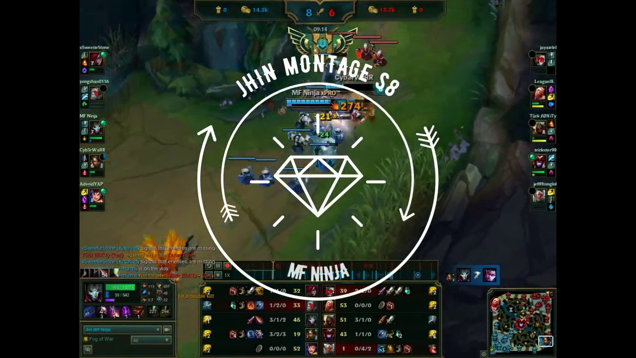 Jhin Montage S8 With New Runes