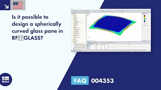 FAQ 004353 | Is it possible to design a spherically curved glass pane in RF‑GLASS?