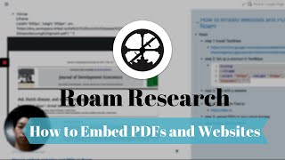 How to Embed Websites in Roam Research
