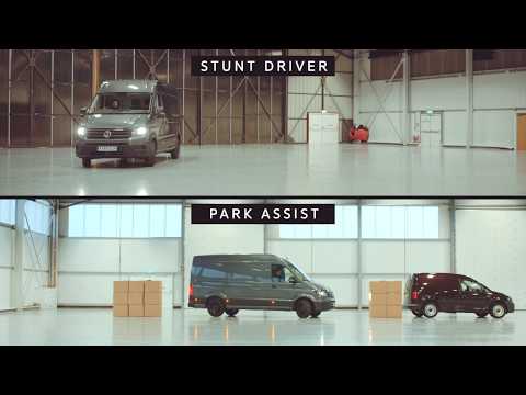Stunt driver vs. Park Assist | Volkswagen Commercial Vehicles