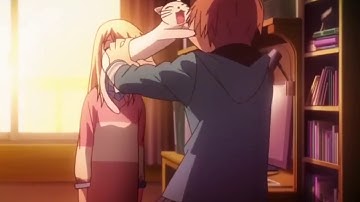 Anime Romantic momemt with indonesia songs || Anji - Menemukan kamu