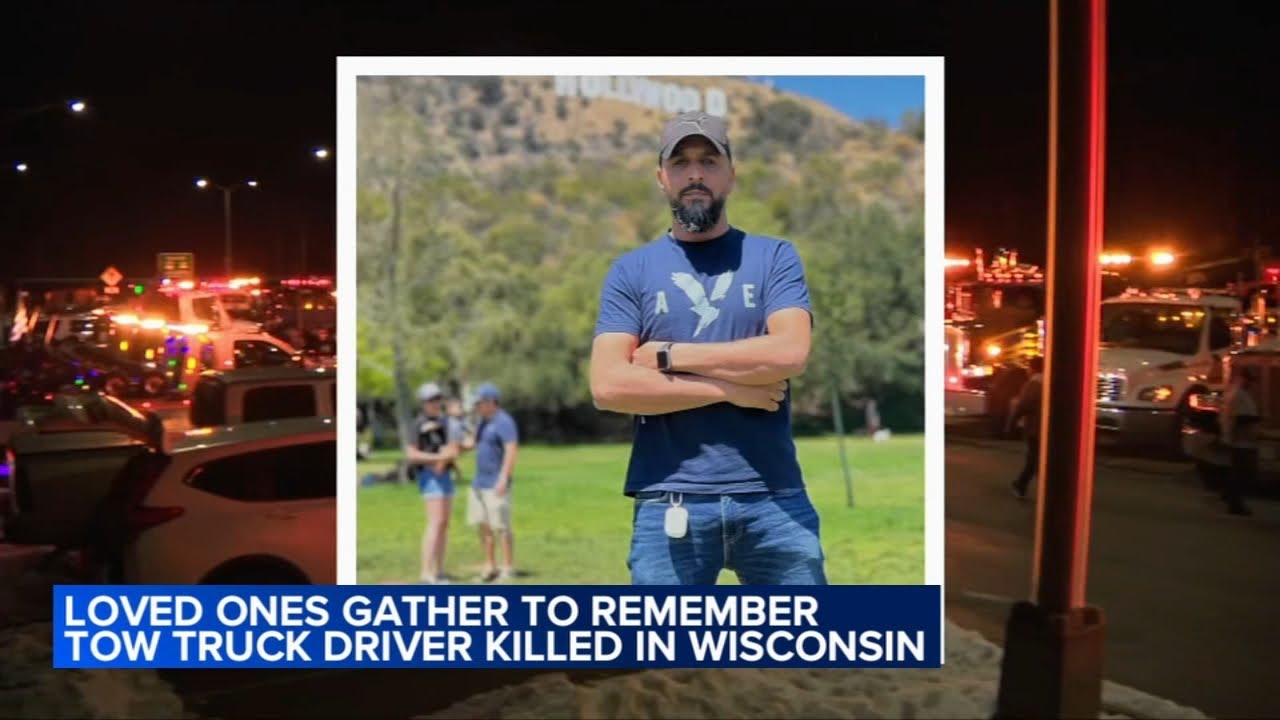 Loved ones gather to remember Chicago tow truck driver killed in ...