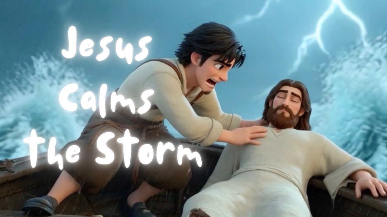 Jesus Calms the Storm (Mark 4) | Animated Bible Story for Family - YouTube