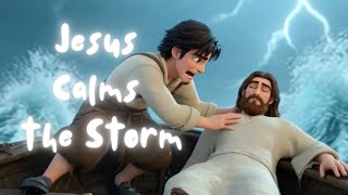 Jesus Calms the Storm (Mark 4) | Animated Bible Story for Family Profile
