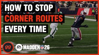 The Secret to Locking Down Corner Routes in Madden!