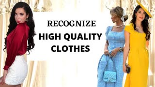How to recognize High Quality clothes & always Look Expensive ? screenshot 5