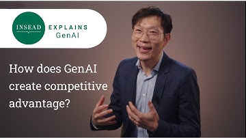 How does GenAI create competitive advantage? | Chengyi Lin