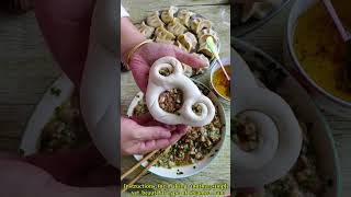 Instructions for making another simple yet beautiful type of steamed bun