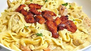 Creamy Chicken Alfredo Recipe White Sauce Pasta Recipe