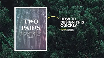 How to create quotes poster for pinterest