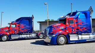 Optimus Prime gives a special thank you to Cleveland Plant