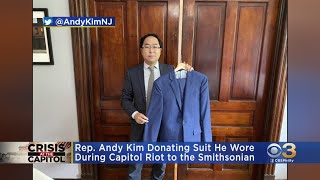 New Jersey Congressman Andy Kim Donating Suit He Wore During Capitol Riot To The Smithsonian