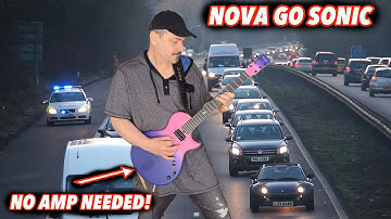 A GUITAR with a Built In SPEAKER - Nova Go Sonic - ENYA Music