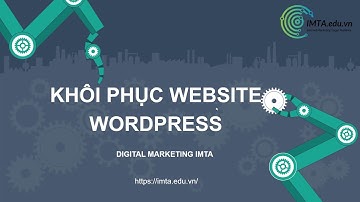Khôi phục website WordPress từ file backup có sẵn
