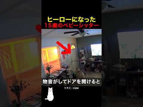 ヒーローになった15歳のベビーシッター