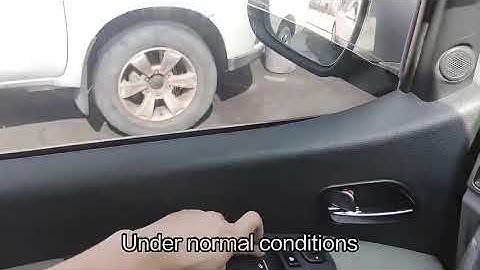 LAUNCH X431 PAD V ELITE Diagnosis JAC Refine M4: Wind Lift Power Relay Test