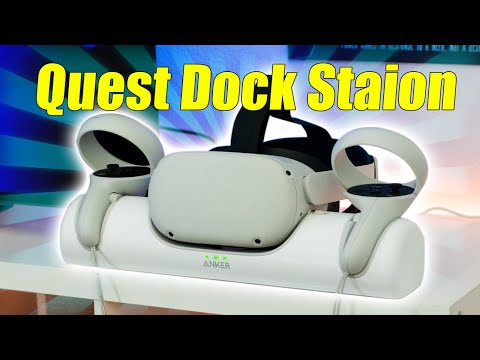 Oculus QUEST 2 ALL-IN-ONE Charger Dock From Auker, ANY GOOD
