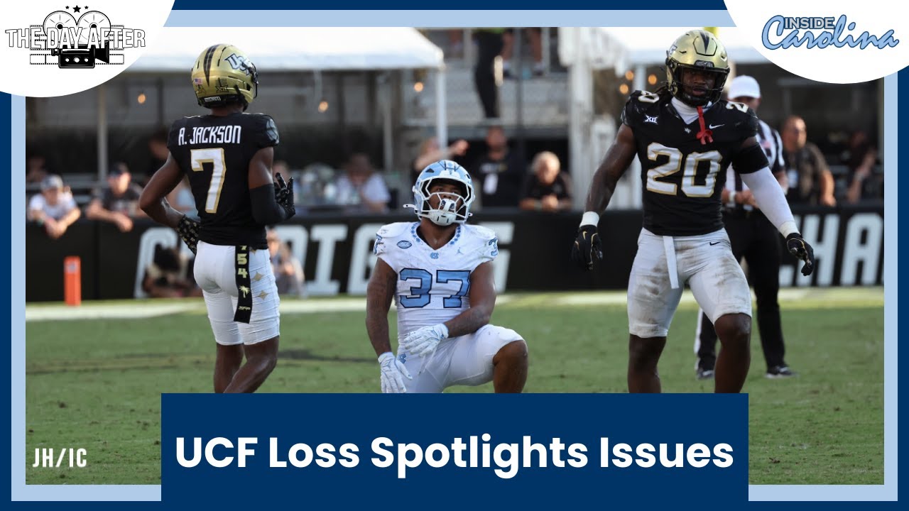 Video: The Day After Podcast - Loss to UCF Loss Spotlights UNC's Issues Video: The Day After Podcast - Loss to UCF Loss Spotlights UNC's Issues