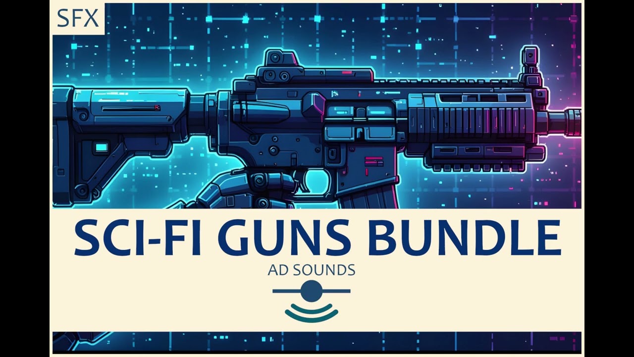 SCI-FI GUNS (BUNDLE) - SOUND EFFECTS, video preview 2
