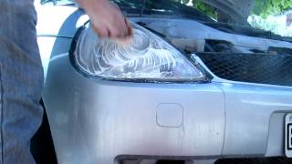 Método gasolina ajedrez Como pulir faros de auto , limpiar opticas de auto- - YouTube