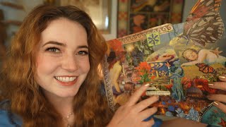 ASMR Showing You My Collages ✧ Tracing, Tapping & Art Sounds screenshot 3