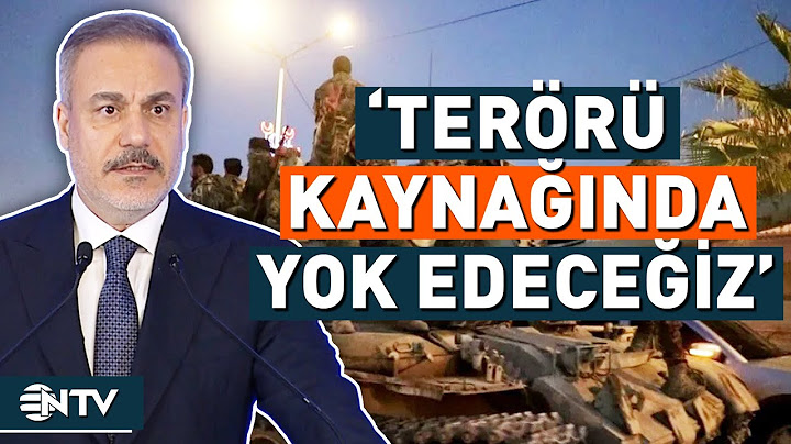 Hakan Fidan'dan Suriye Mesajı! 'Hikayemiz Yeni Başlıyor' | NTV
