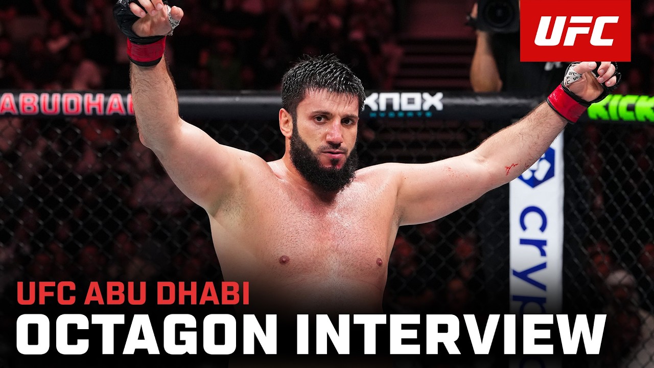 Rizvan Kuniev Octagon Interview | UFC Abu Dhabi