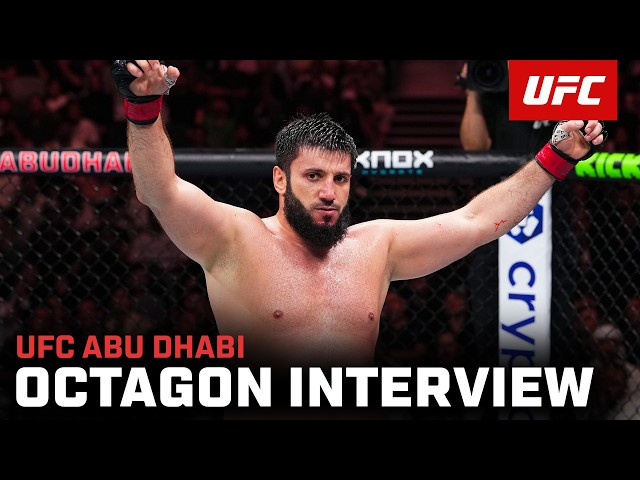 Rizvan Kuniev Octagon Interview | UFC Abu Dhabi