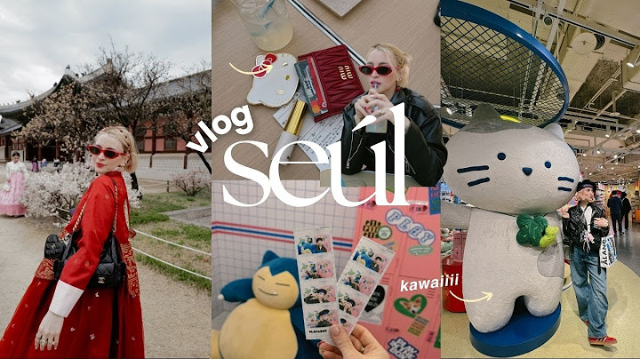 My first time in Asia ✨ SEOUL, cafes, shopping, and lots of food | #randomrossh
