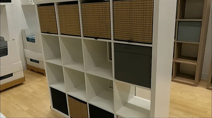 IKEA KALLAX SHELF UNIT WHITE 4 X 4 SHELVING CLOSER LOOK FURNITURE IKEA SHOP SHOPPING REVIEW REVIEWS