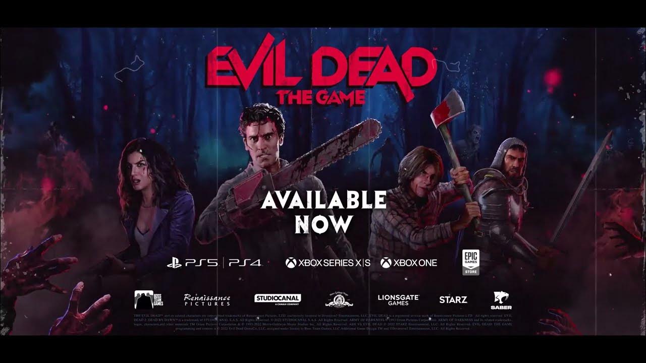 Evil Dead The Game Ps5 (Novo) (Jogo Mídia Física) - Arena Games