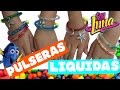 Pulseras Liquidas de Soy Luna + Buscando a Dory + Lampara de Lava | DIY