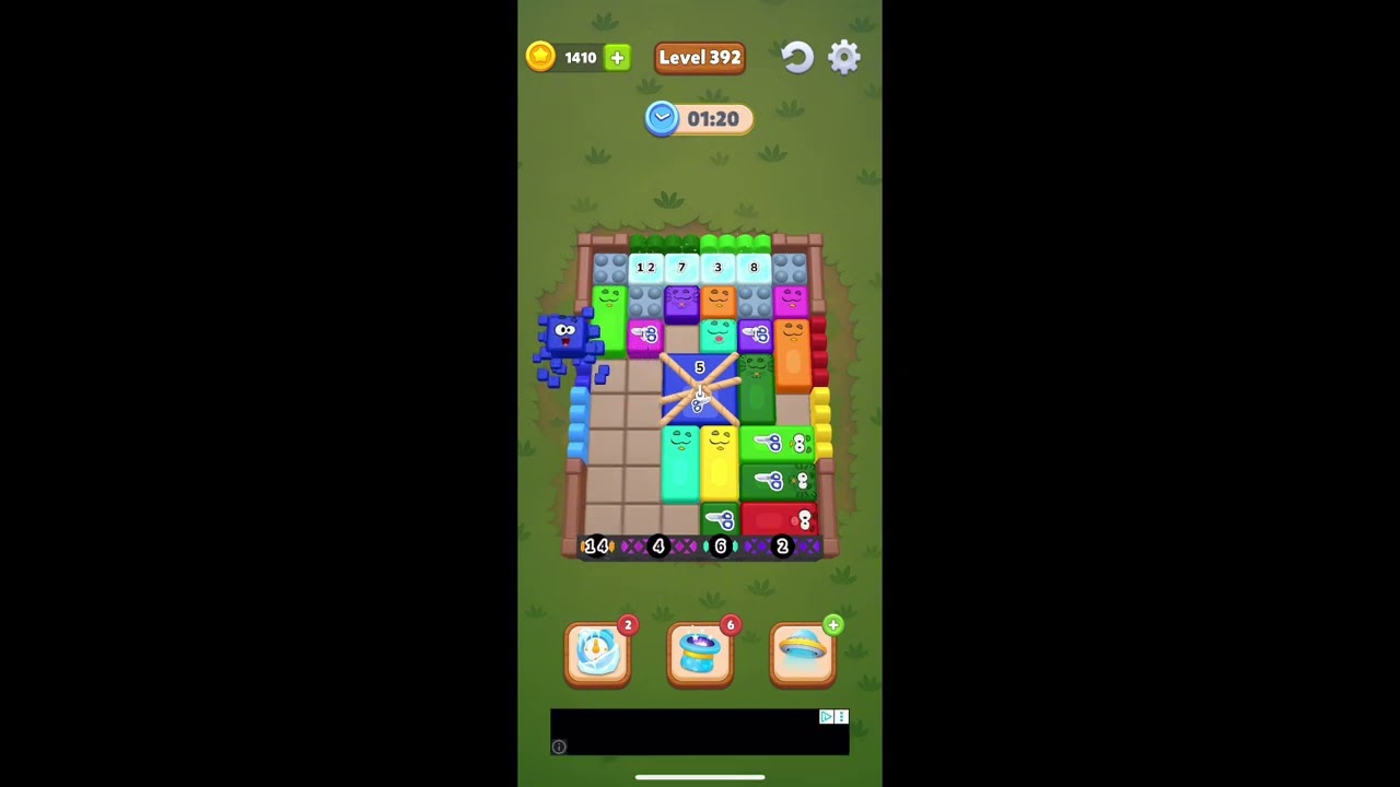 Farm Block Escape Level 392 Walkthrough | Sliding Block Puzzle Solution | Farm Block Escape Gameplay